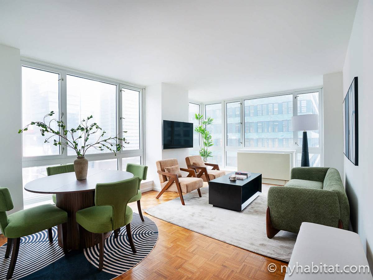 New York - 2 Zimmer wohnungsvermietung - Wohnungsnummer NY-20745