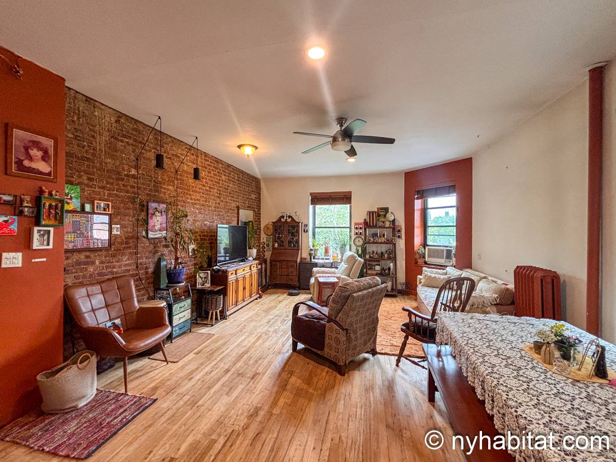 New York - 3 Zimmer wohngemeinschaft - Wohnungsnummer NY-7445