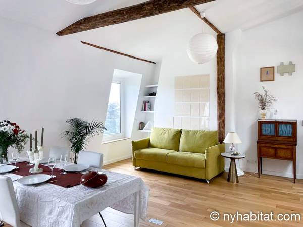 Paris - 1 Bedroom accommodation - Apartment reference PA-1632