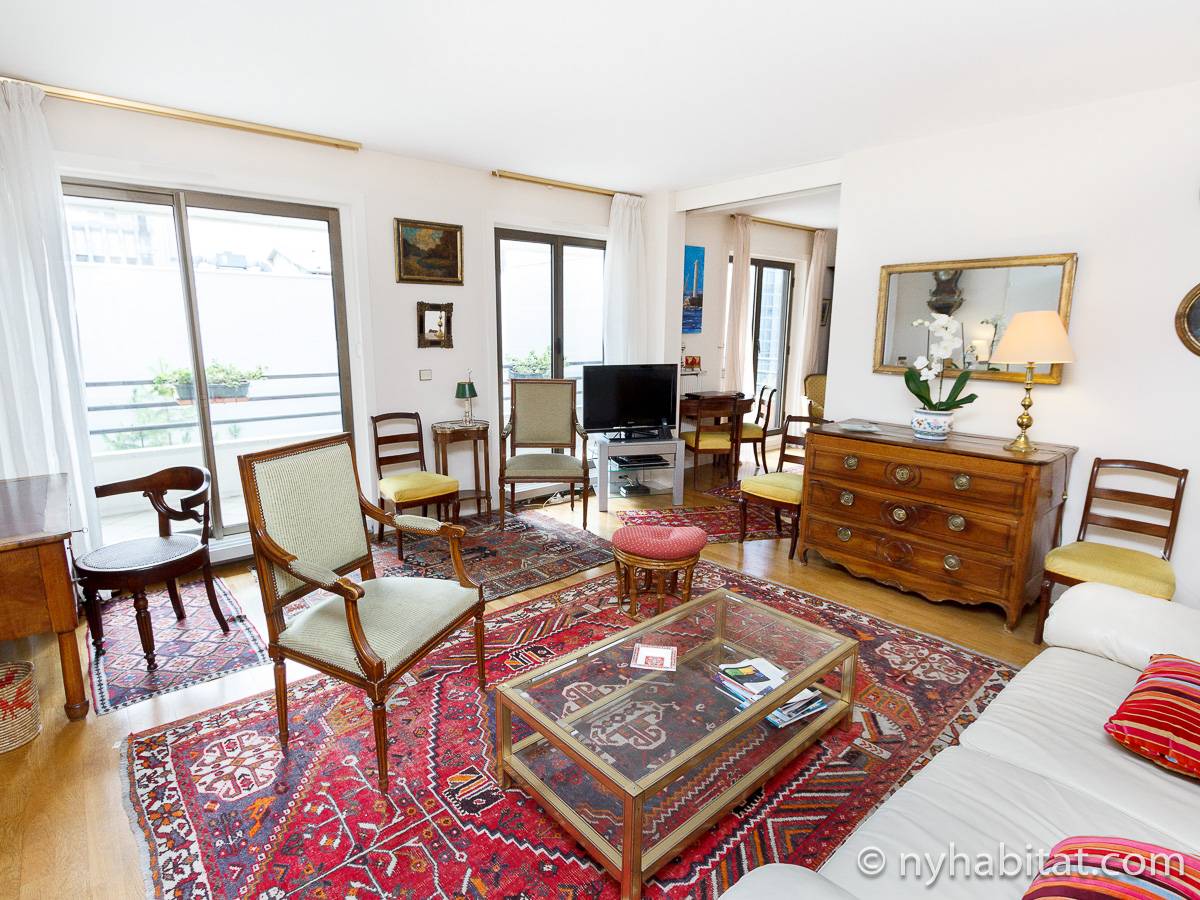 Paris Apartment 2 Bedroom Apartment Rental in Montparnasse (PA1837)