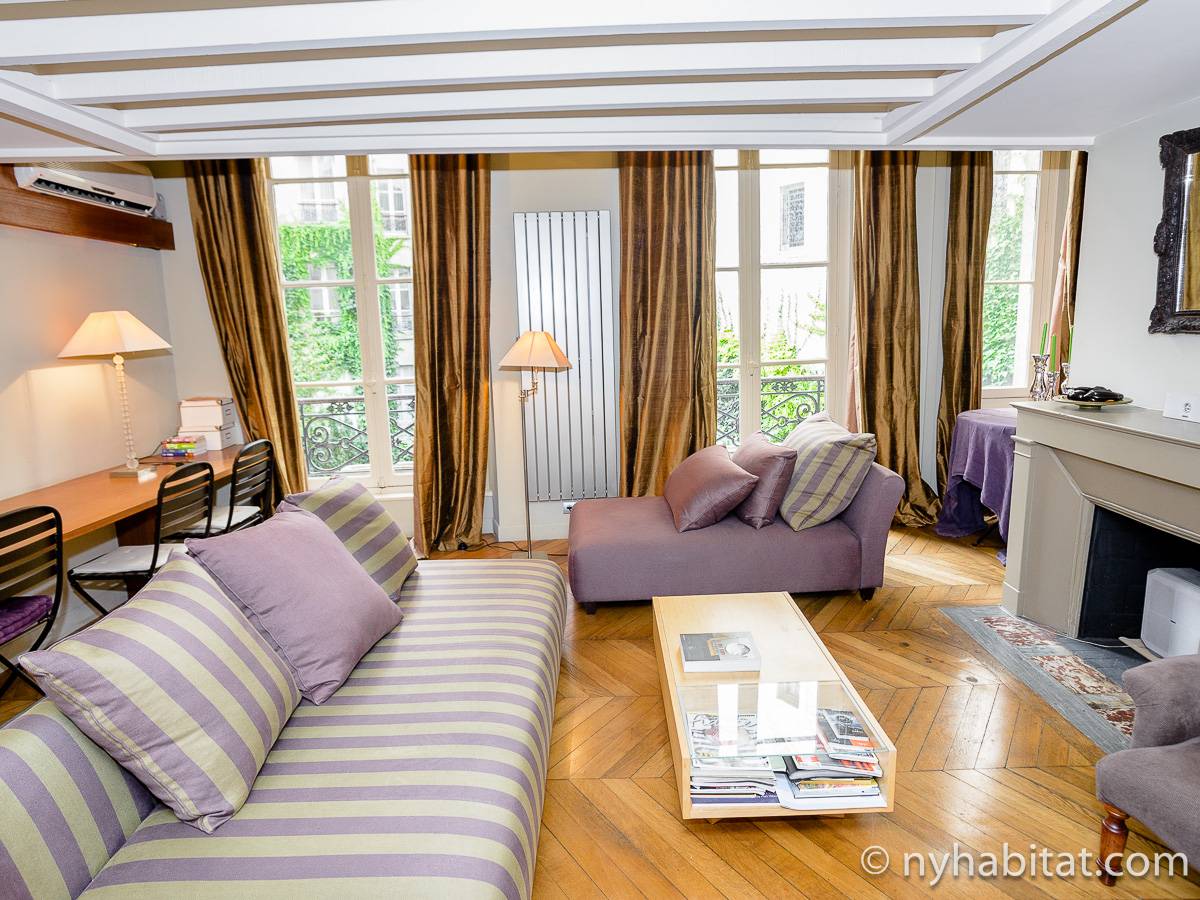 París - 1 Dormitorio apartamento - Referencia apartamento PA-2509