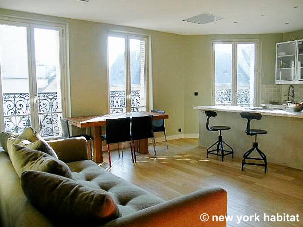 Paris Accommodation 1 Bedroom Rental in Le Marais (PA-2636)