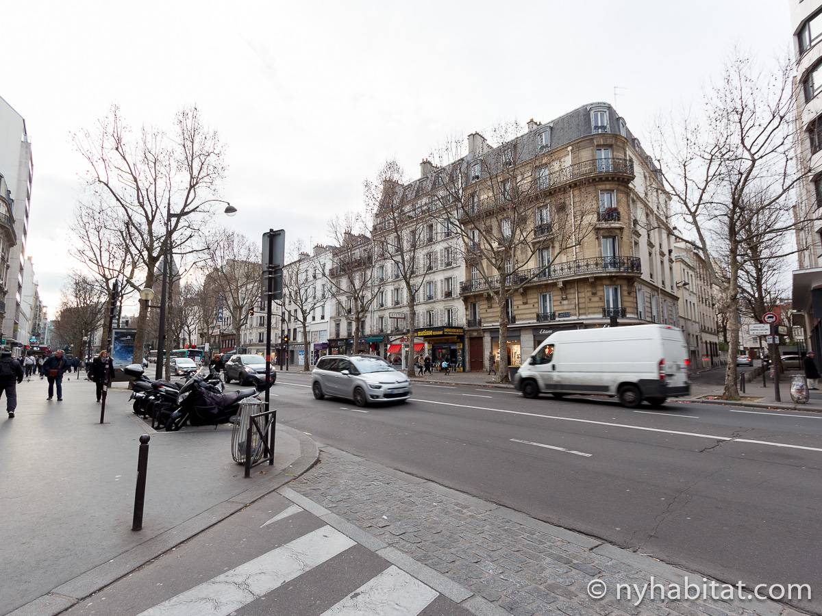 Paris Apartment: 1 Bedroom Apartment Rental in Alésia (PA-4530)
