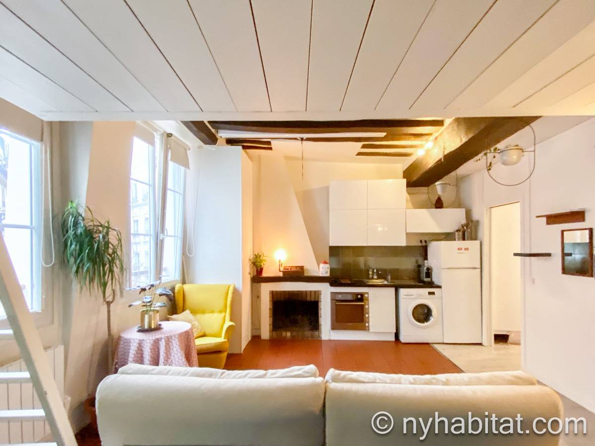 Paris - 2 Zimmer wohnungsvermietung - Wohnungsnummer PA-4580