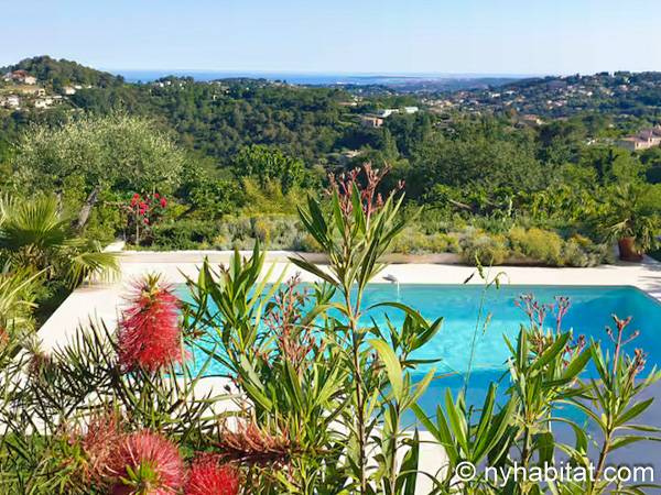 Sud della Francia Vence, Costa Azzurra - 2 Camere da letto appartamento casa vacanze - Appartamento riferimento PR-356