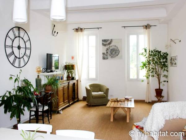Sud de la France Puyloubier, Provence - T3 appartement location vacances - Appartement référence PR-1178