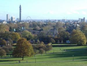 Escape de la ciudad en Regent´s Park, Londres