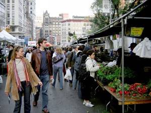 Mercadillos de frutas y verduras en Nueva York («Farmer’s Markets»)