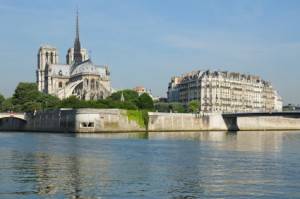 Otoño en la Île-de-la-Cité en París