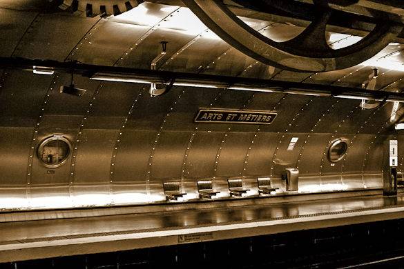 Arte en tránsito: Estaciones del Metro de París - El blog de New York  Habitat
