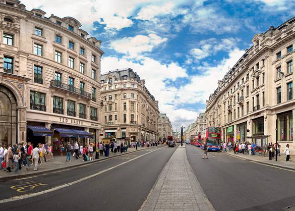 Imagen de Oxford Street en West End, Londres