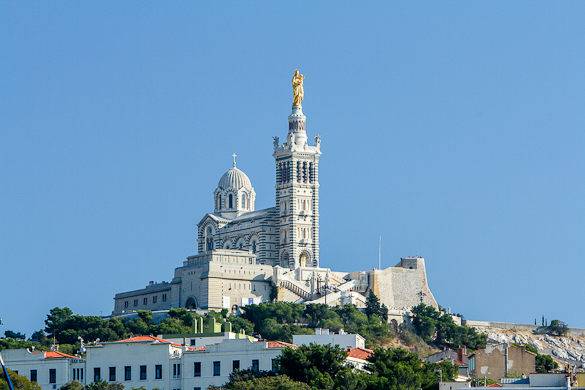 Foto de Marsella, Basílica Notre Dame de la Garde