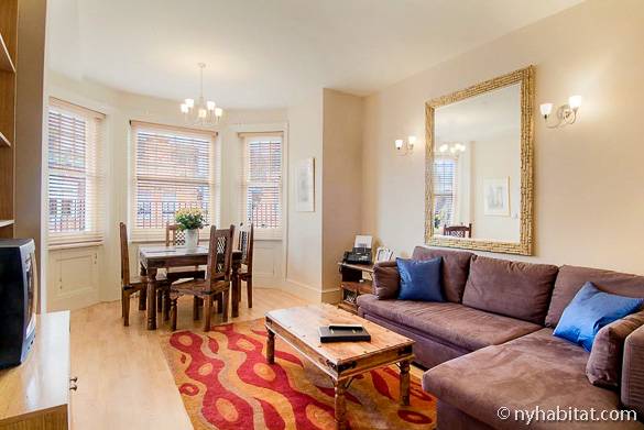 Imagen de un apartamento vacacional londinense