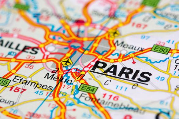 Mapa de París