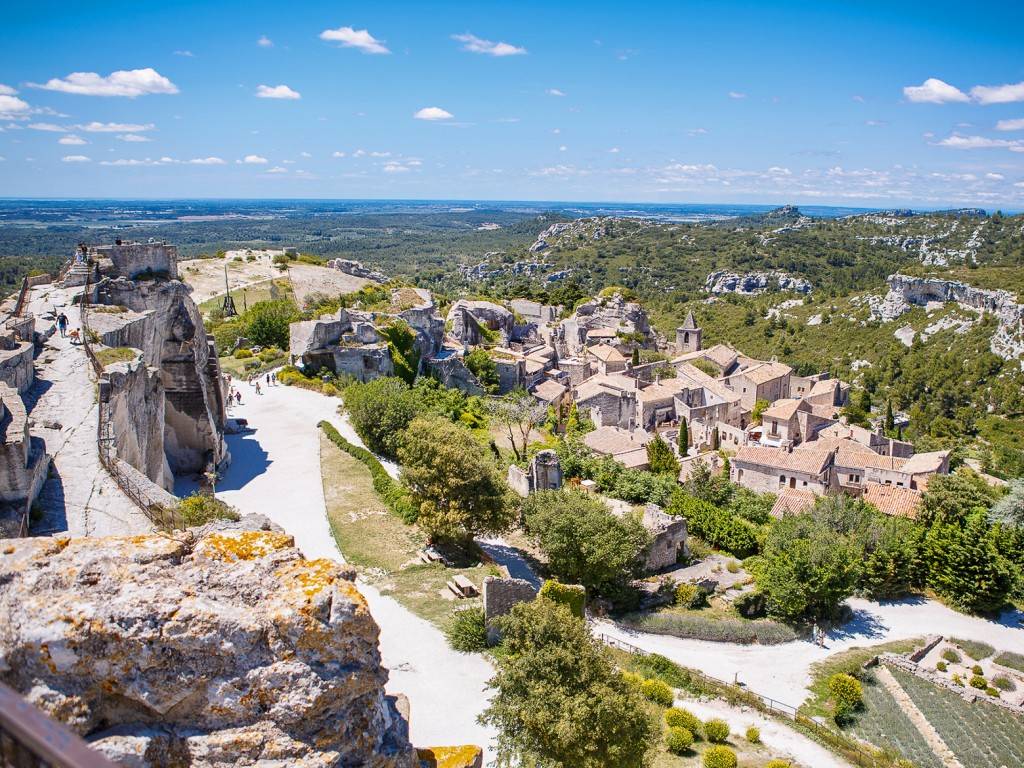 Imagen de una localidad de Les Baux-de-Provence