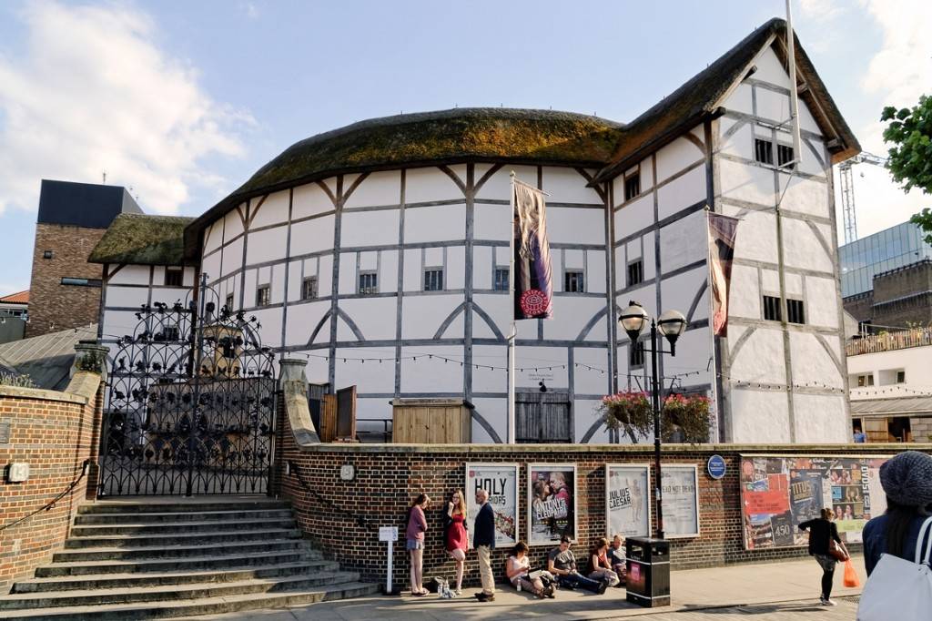 Imagen del Globe Theatre de Shakespeare