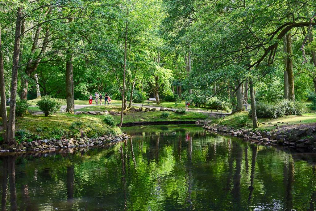 Imagen de un parque londinense