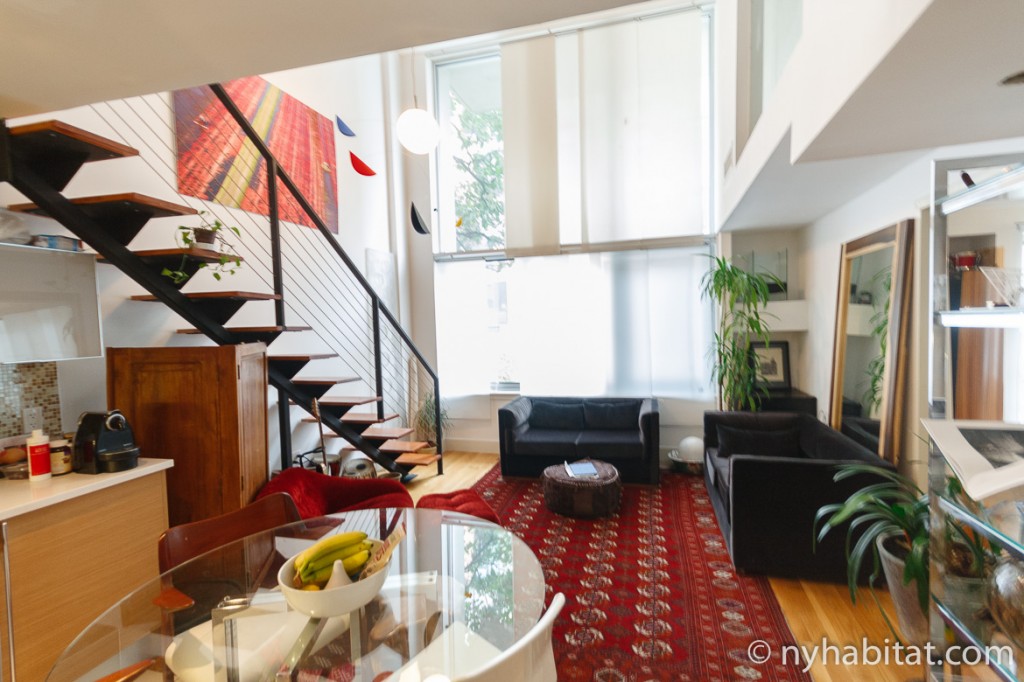 Imagen de la sala de estar del apartamento NY-15911