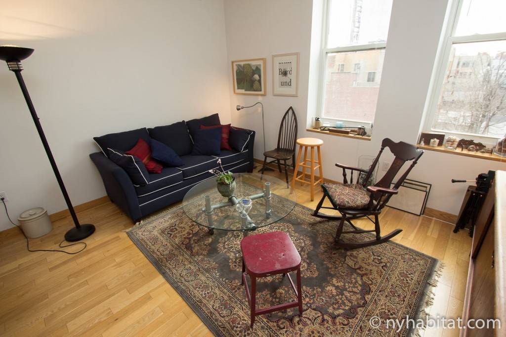 Imagen del salón del apartamento amueblado de New York Habitat (NY-16151)