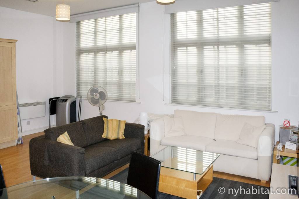 Imagen de la sala de estar del apartamento LN-1293
