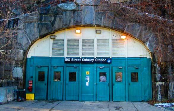 Imagen de la estación de metro 190th Street