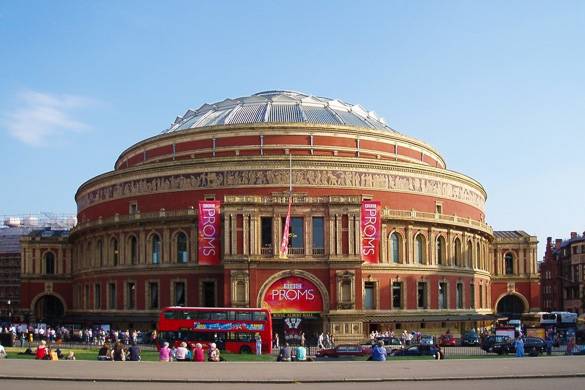 Fotografía del Royal Albert Hall en Londres