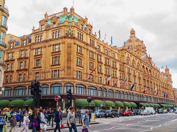 Imagen de las galerías de Harrods