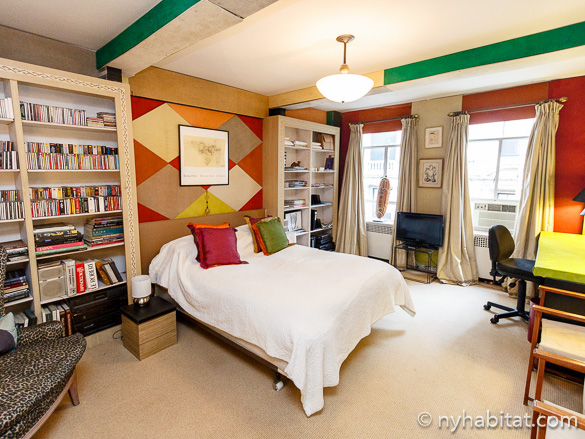 Imagen de la habitación del piso compartido de un dormitorio NY-16071
